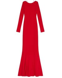 Givenchy - Backless Dress With G Link Chain Straps - Lyst