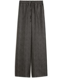Max Mara - Clarino Striped Drawstring Trousers - Lyst