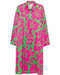 Dries Van Noten - Long-Sleeve Trench Coat - Lyst