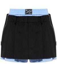 Alexander Wang - Pre Styled Pleated Skorts - Lyst
