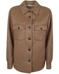 Peserico - Patch Pocket Shirt Jacket - Lyst
