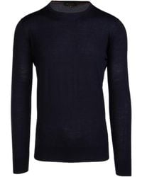 Loro Piana - Long-Sleeved Crewneck T-Shirt - Lyst