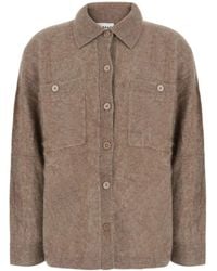 P.A.R.O.S.H. - Cardigan Yiak Wool And Yak Tops - Lyst