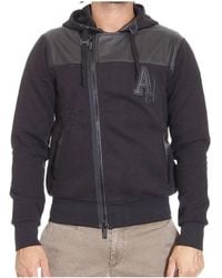 Armani Jeans - Hooded Casual Jacket - Lyst