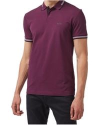 BOSS - Short-Sleeved Polo Shirt - Lyst