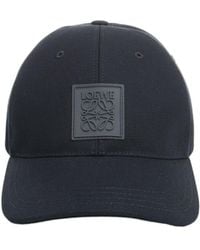 Loewe - Logo Embroidered Cap - Lyst