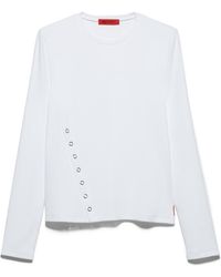 MAX&Co. - Symmetrisches Jersey-T-Shirt - Lyst