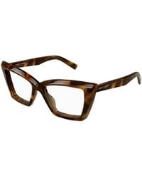 Saint Laurent - Eyewear Sl 657 Cat-Eye Glasses - Lyst