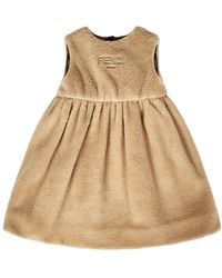 Fendi - フェンディ キッズ Ffモチーフ ノースリーブ ドレス - Lyst