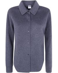 Aspesi - Snap-Front Wool Jacket - Lyst