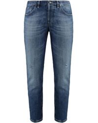 Dondup - Brighton 5 Pocket Straight Jeans - Lyst