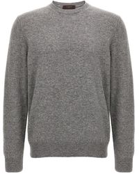 Zanone - Crewneck Knitted Jumper - Lyst