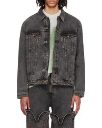 Y. Project - Wire Long-Sleeved Denim Jacket - Lyst