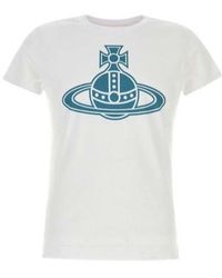 Vivienne Westwood - Orb-Printed Crewneck T-Shirt - Lyst