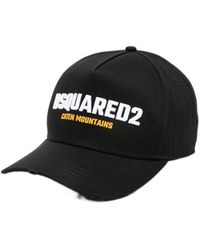 DSquared² - Caten Mountains Logo Baseball Cap - Lyst