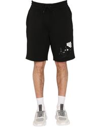 Moschino - Elastic Waist Shorts - Lyst