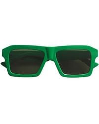 Bottega Veneta - Eyewear Square Frame Sunglasses - Lyst