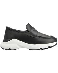 Tod's - Leather Penny-Slot Sneakers - Lyst