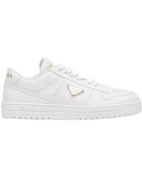 Prada - Round-Toe Low-Top Casual Shoes - Lyst