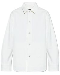 Jil Sander - Long-Sleeved Denim Shirt - Lyst