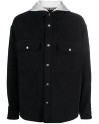 Palm Angels - Cotton Hooded Jacket - Lyst