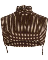 Philosophy Di Lorenzo Serafini - Polka-Dot Cropped Top - Lyst