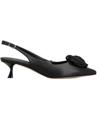 Roger Vivier - Rose Embellished Pointed Toe Slingback Pumps - Lyst