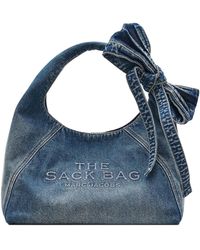Marc Jacobs - The Bow Denim Sack Bag - Lyst