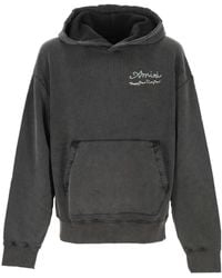 Amiri - Logo Embellished Vintage Effect Hoodie - Lyst