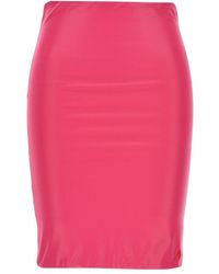 The Attico - High-Waisted Skirt Polyamide Beach Cover-Ups - Lyst