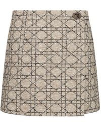 Dior - Macrocannage Skort - Lyst