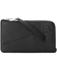 Loewe - Puzzle Leather Card Holder - Lyst