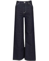 Carhartt - High-Waist Wide-Leg Jeans - Lyst