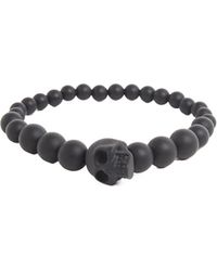 McQueen - Skull Ball Bracelet - Lyst