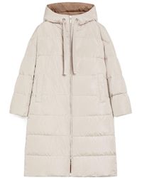 Max Mara - Long Double-Sided Down Jacket - Lyst