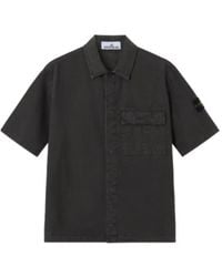 Stone Island - Short-Sleeve Utility Shirt - Lyst