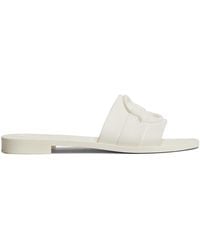 Moncler - Logo Plaque Mon Slides - Lyst