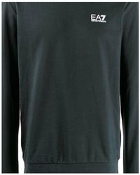 EA7 - Printed Logo Sweatshirt - Lyst