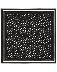 Dolce & Gabbana - Polka Dot Printed Scarf - Lyst