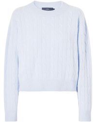 arch4 - Tinka Cable-Knit Cashmere Sweater - Lyst