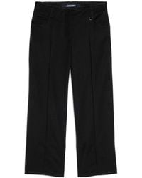 Jacquemus - Le Pantalon Mid-Rise Cropped Trousers - Lyst