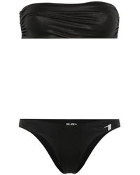 The Attico - The Logo Detailed Stretched Bikini Set - Lyst