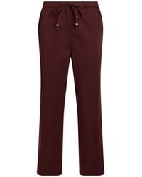 Max Mara - Minimalist Tapered Trousers - Lyst