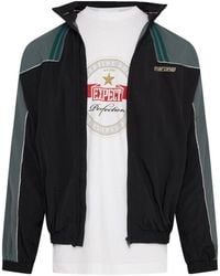 Martine Rose - Logo Embroidered Zip-Up Jacket - Lyst