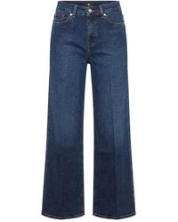 7 For All Mankind - Button-Fastening Straight-Leg Jeans - Lyst