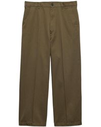 Prada - Cotton Chino Pants - Lyst