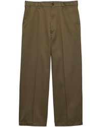 Prada - Cotton Chino Pants - Lyst