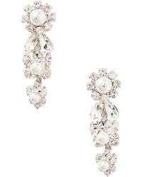 Simone Rocha - Crystal And Pearl-Like Earrings - Lyst