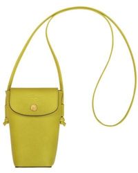 Longchamp - Épure Leather Phone Case - Lyst