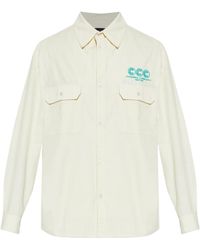 Willy Chavarria - Corcoran Logo Work Shirt - Lyst